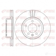 Тормозной диск KAWE 6490 10 BDM6419 .20 Opel Omega (B) 2 1994 – 2003 DCA649010