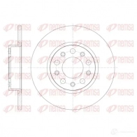 Тормозной диск KAWE 61426 00 Audi A6 (C7) 4 2010 – 2018 BDM7559 .10 DCA6142600