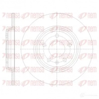 Тормозной диск KAWE Audi A4 (B9) 5 Седан L S8S9N 61771 00