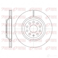 Тормозной диск KAWE Audi TT (8S) 3 2014 – 2020 BDM7338 .20 DCA6117210 61172 10