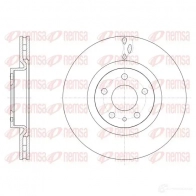 Тормозной диск KAWE Fiat 500L (351, 2) 1 Хэтчбек 0.9 105 л.с. 2012 – 2025 DCA6150110 61501 10 B DM7720.20
