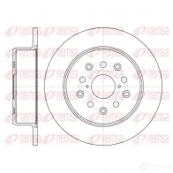 Тормозной диск KAWE 6752 00 BD M7020.10 DCA675200 Lexus SC (Z40) 2 2001 – 2010