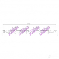 Тормозной шланг KAWE HG ER29 2333696 H4012