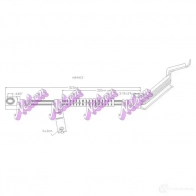 Тормозной шланг KAWE Chrysler H4443 JO7K 6