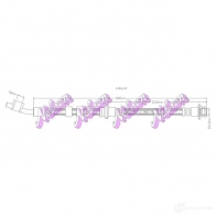 Тормозной шланг KAWE H4614 Nissan Primera (P11) 2 Седан 2.0 16V 150 л.с. 1996 – 2001 6 5PCI