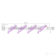 Тормозной шланг KAWE 4Q CZXQ H5631Q Saab 9-3 (YS3F) 2 Седан 2.0 1.8t 150 л.с. 2002 – 2015