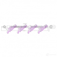 Тормозной шланг KAWE IL HLUIQ H7003 2335657