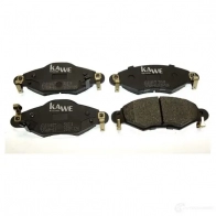 Тормозные колодки дисковые, комплект KAWE TQ XBP 810077 2317842