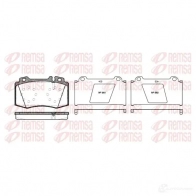 Тормозные колодки дисковые, комплект KAWE 0769 00 Mercedes E-Class (S211) 3 Универсал 1.8 E 200 T Kompressor (2142) 163 л.с. 2003 – 2009 BPM0769.00 2327 1