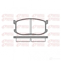 Тормозные колодки дисковые, комплект KAWE 2299067 D188-7112 0126 00 207 60