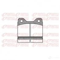 Тормозные колодки дисковые, комплект KAWE D108-777 0073 00 2298850 2 0126