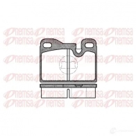 Тормозные колодки дисковые, комплект KAWE 2299078 D252-7045 2048 2 0130 00