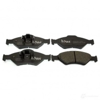 Тормозные колодки дисковые, комплект KAWE 810050 ML 8150O Ford Fiesta 4 (DX, JA, JB) Хэтчбек 1.8 DI 75 л.с. 2000 – 2002