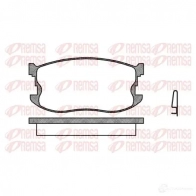 Тормозные колодки дисковые, комплект KAWE PCA019804 D 297-7198 2299274 0198 04