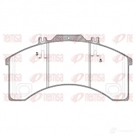 Тормозные колодки дисковые, комплект KAWE 29 011 JCA498.00 498.00 2336829