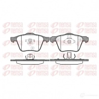 Тормозные колодки дисковые, комплект KAWE Audi A8 (D3) 2 2002 – 2009 1043 00 BPM1043. 00 D1003-7904