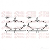 Тормозные колодки дисковые, комплект KAWE 2 4133 1101 04 BPM1101.04 Citroen C5 3 (RW, PF3) Универсал 3.0 V6 211 л.с. 2008 – 2025
