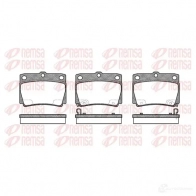 Тормозные колодки дисковые, комплект KAWE 235 93 0750 02 Mitsubishi Pajero 23594