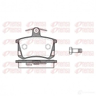 Тормозные колодки дисковые, комплект KAWE 0135 40 Audi A4 (B5) 1 Универсал 2.8 Quattro 174 л.с. 1996 – 1996 D851-7727 BP M0135.40