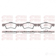 Тормозные колодки дисковые, комплект KAWE 0810 02 Chrysler Voyager 4 (RG, RS) 2001 – 2007 236 40 23641
