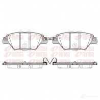 Тормозные колодки дисковые, комплект KAWE 2 2613 1712 04 22614 Mazda CX-9 (TC) 2 2016 – 2020