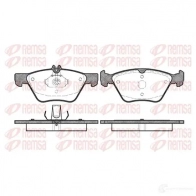 Тормозные колодки дисковые, комплект KAWE 21671 216 70 0601 00 Chrysler Crossfire