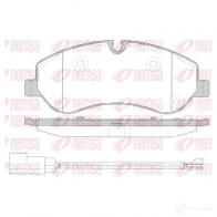 Тормозные колодки дисковые, комплект KAWE 2560 2 Ford Transit Custom 1 (V362) Автобус 2.2 TDCi 100 л.с. 2012 – 2025 BPM1520.02 1520 02