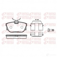 Тормозные колодки дисковые, комплект KAWE 2 3224 BPM0767.10 0767 10 Volkswagen Transporter (T4) 4 Грузовик