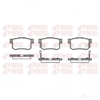 Тормозные колодки дисковые, комплект KAWE 0325 12 217 20 BPM0325.12 Honda Insight 2 (ZE2, 3) Хэтчбек 1.3 Hybrid (ZE2) 99 л.с. 2009 – 2025