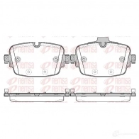 Тормозные колодки дисковые, комплект KAWE 1739 00 9C 9TJ Audi Q7 (4M) 2 2015 – 2020