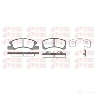 Тормозные колодки дисковые, комплект KAWE 24230 1111 02 Mitsubishi Mirage 6 (A0, A1) 2012 – 2016 2 4229