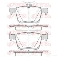 Тормозные колодки дисковые, комплект KAWE Audi TT (8S) 3 2014 – 2020 2500 8 1516 00 25010