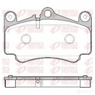 Тормозные колодки дисковые, комплект KAWE 233 30 0981 00 Porsche 911 (996) 3 Кабриолет 3.4 Carrera 320 л.с. 2001 – 2005 BPM0981.00