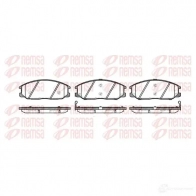 Тормозные колодки дисковые, комплект KAWE SsangYong Actyon (CJ) 1 Кроссовер 2.0 xdi 141 л.с. 2005 – 2025 23570 0771 12 2356 9