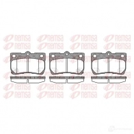 Тормозные колодки дисковые, комплект KAWE 243 23 1181 02 BPM1181.02 Lexus IS (XE20) 2 Седан 5.0 IS F (USE20) 423 л.с. 2007 – 2013