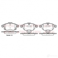 Тормозные колодки дисковые, комплект KAWE PCA088840 BP M0888.40 Saab 9-3 (YS3F) 2 Седан 2.0 t BioPower xWD 220 л.с. 2008 – 2015 0888 40