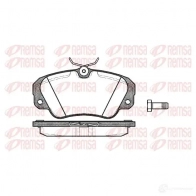 Тормозные колодки дисковые, комплект KAWE 0382 00 2 0197 BPM0382.00 Opel Omega (B) 2 Седан 2.0 (F69. M69. P69) 116 л.с. 1994 – 1999