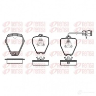Тормозные колодки дисковые, комплект KAWE 0508 12 Audi A6 (C4) 1 1994 – 1997 21454 214 52