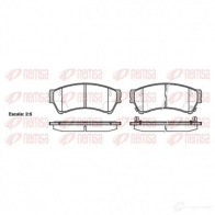 Тормозные колодки дисковые, комплект KAWE Mazda 6 (GH) 2 Седан 2.2 MZR CD 185 л.с. 2009 – 2012 1196 02 24629 2 4582
