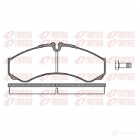 Тормозные колодки дисковые, комплект KAWE BPM0651.10 0651 10 Renault Master (FD) 2 Фургон 3.0 dCi 140 (HD0S. FD0S. HD1S) 136 л.с. 2003 – 2025 2 9121
