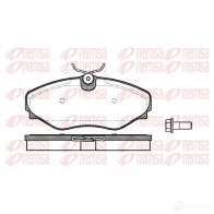 Тормозные колодки дисковые, комплект KAWE BPM0834.2 0 0834 20 PCA083420 Renault Avantime (DE0) 1 Минивэн 3.0 V6 (DE04. DE0T) 207 л.с. 2001 – 2003