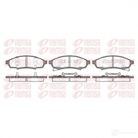 Тормозные колодки дисковые, комплект KAWE PCA053102 0531 02 2300000 D376 -7265A