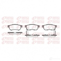 Тормозные колодки дисковые, комплект KAWE 2299346 0233 64 PCA0 23364 XWARD