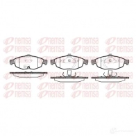 Тормозные колодки дисковые, комплект KAWE 0812 02 2 3951 23952 Chrysler Sebring 2 (JR) Кабриолет