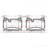 Тормозные колодки дисковые, комплект KAWE PCA136700 1367 00 D1373-84 85 Mercedes C-Class (S204) 3 Универсал 6.2 C 63 AMG (2077) 457 л.с. 2008 – 2014