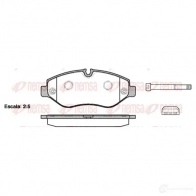 Тормозные колодки дисковые, комплект KAWE 2 9192 1245 00 Mercedes Sprinter (906) 2 Фургон 2.1 (3T) 214 CDI (9011. 9013) 143 л.с. 2016 – 2025 BPM1245.00