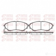 Тормозные колодки дисковые, комплект KAWE Ford Ranger 4 (ER, EQ) Пикап 2.5 TD 4x4 109 л.с. 1999 – 2006 BPM115 1.00 1151 00 D1574-8784