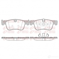Тормозные колодки дисковые, комплект KAWE 1580 00 Citroen C4 Picasso 2 (H, EMP2) Минивэн 1.6 VTi 120 120 л.с. 2013 – 2025 25837 2 5836