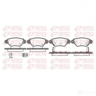 Тормозные колодки дисковые, комплект KAWE 0685 22 23259 2 3258 Opel Astra (G) 2 Хэтчбек 1.7 CDTI (F08. F48) 80 л.с. 2003 – 2009