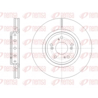 Тормозной диск KAWE Honda CR-V 4 (RM) Кроссовер 1.6 i DTEC (RE6) 120 л.с. 2013 – 2025 NV 0XR5 61658 10
